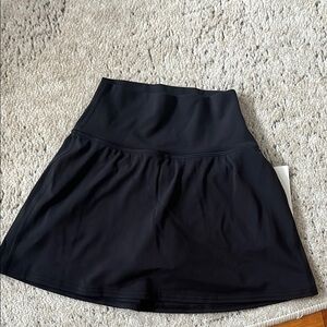 Lululemon Athletica Black Mini Skater Skirt